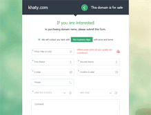 Tablet Screenshot of khaty.com